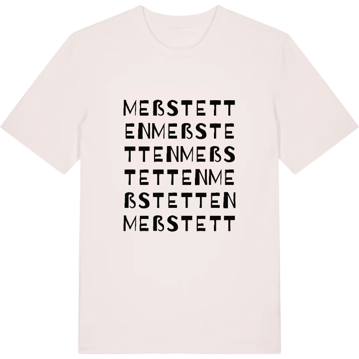 Meßstetten ordlek t-shirt – t-shirt från PinShirt
