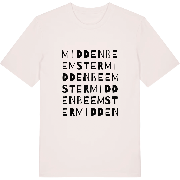 Middenbeemster ordlek t-shirt – t-shirt från PinShirt