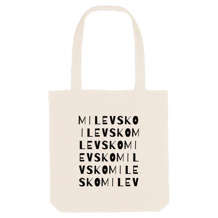 Milevsko ordlek tygkasse – tygkasse från PinShirt