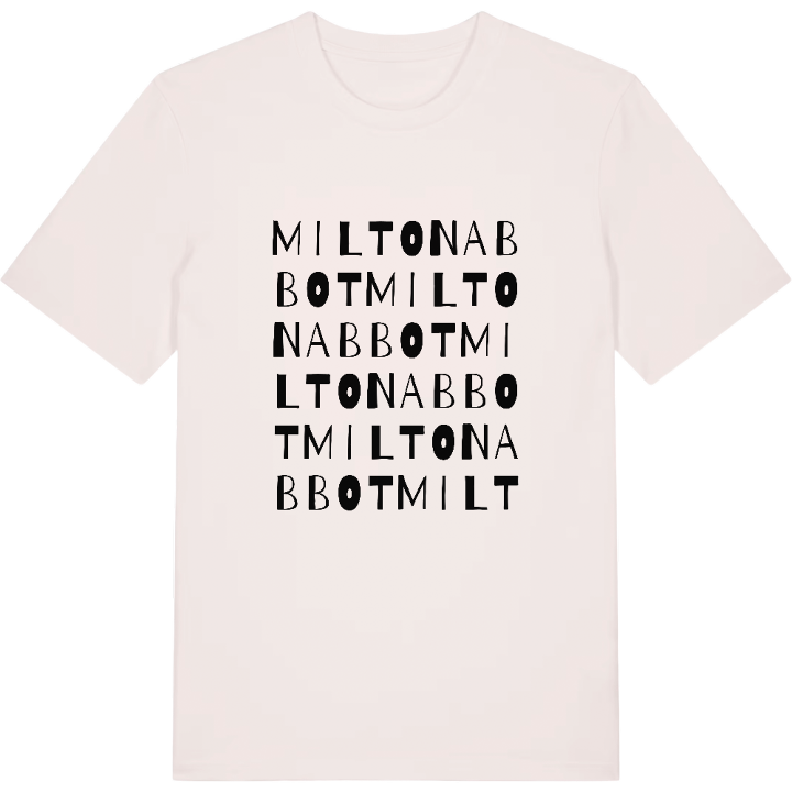 Milton Abbot ordlek t-shirt – t-shirt från PinShirt