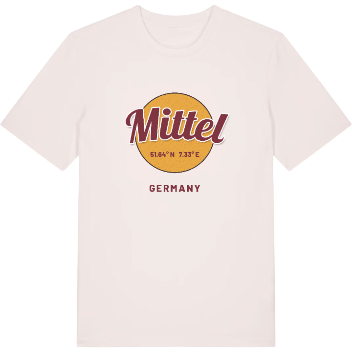 Mittel cirkel t-shirt – t-shirt från PinShirt