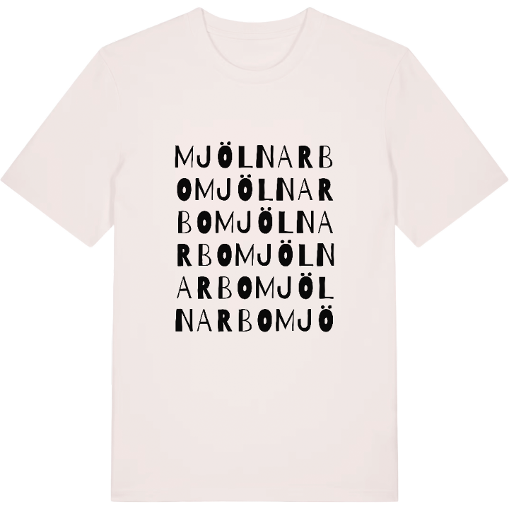 Mjölnarbo ordlek t-shirt – t-shirt från PinShirt