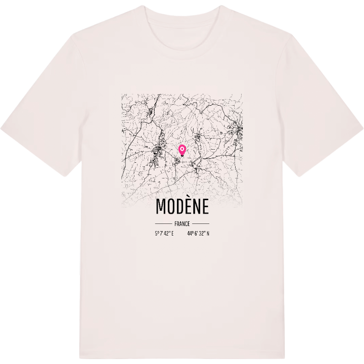 Modène karta t-shirt – t-shirt från PinShirt