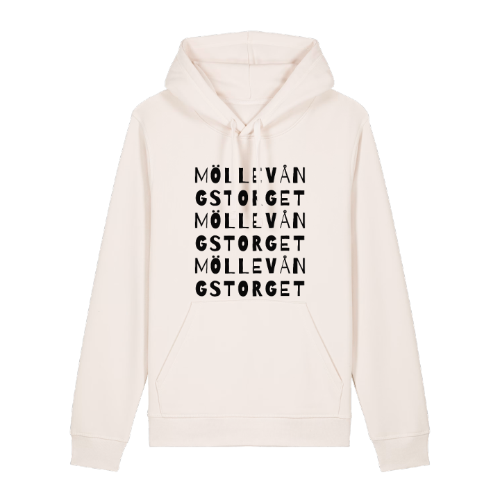 Möllevångstorget ordlek hoodie – hoodie från PinShirt