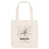 Monaghan karta tygkasse