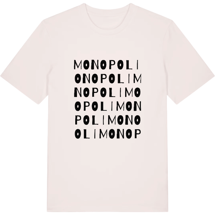 Monopoli ordlek t-shirt – t-shirt från PinShirt