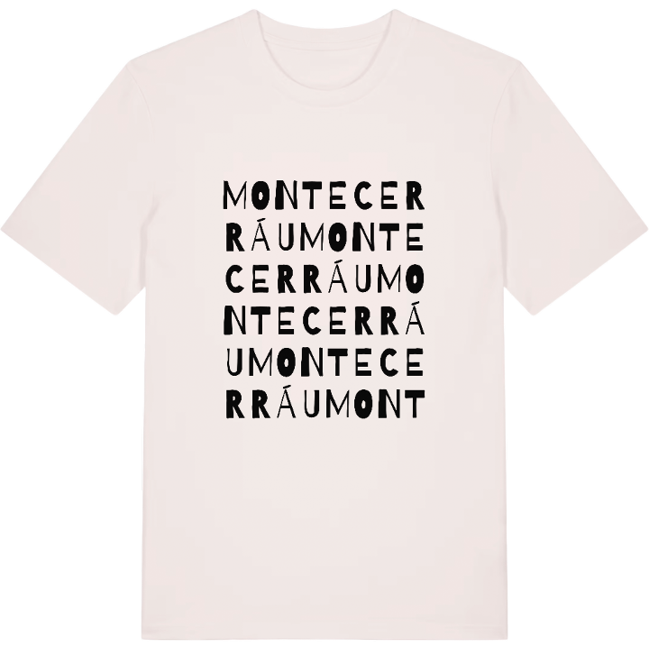 Monte Cerráu ordlek t-shirt – t-shirt från PinShirt