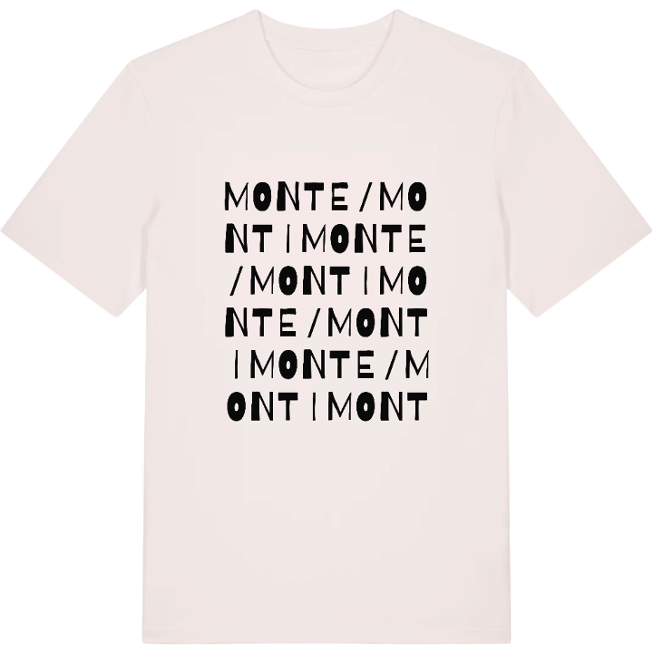 Monte/Monti ordlek t-shirt – t-shirt från PinShirt