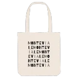 Monteviale ordlek tygkasse