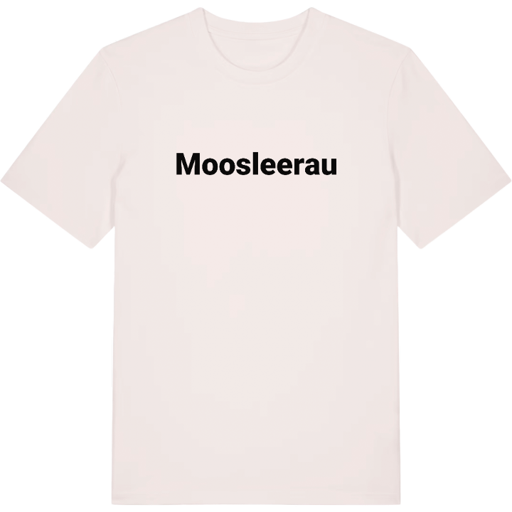 Moosleerau fetstil t-shirt – t-shirt från PinShirt