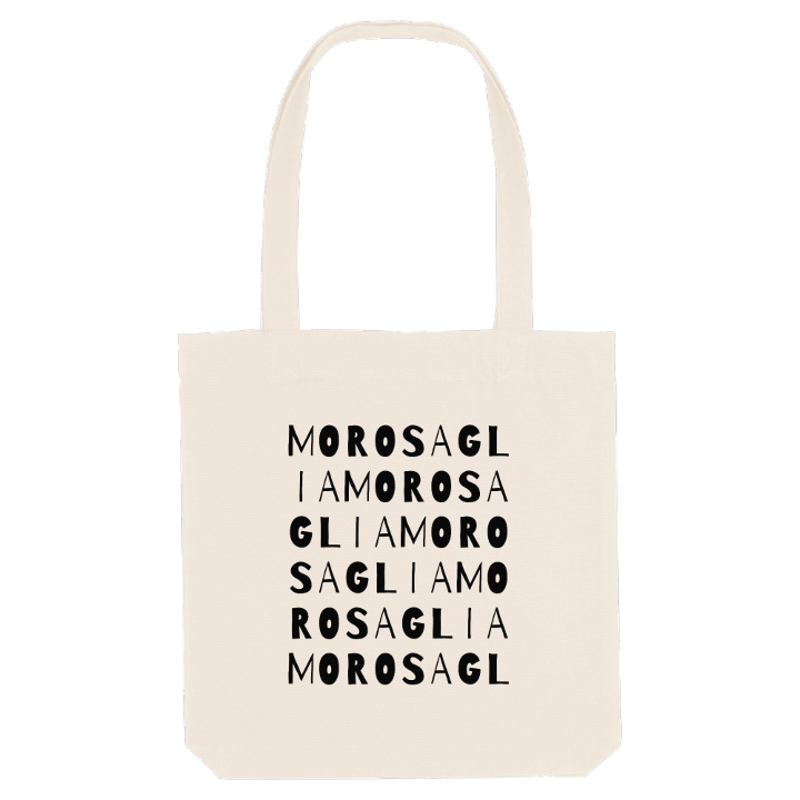 Morosaglia ordlek tygkasse – tygkasse från PinShirt