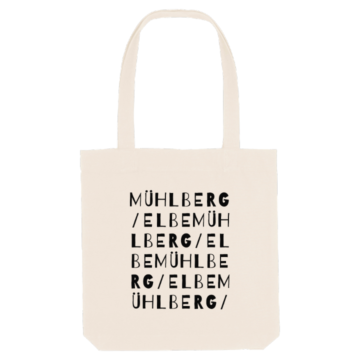 Mühlberg/Elbe ordlek tygkasse – tygkasse från PinShirt