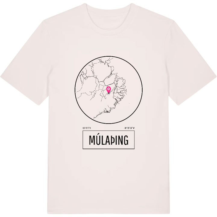 Múlaþing t-shirt – t-shirt från PinShirt