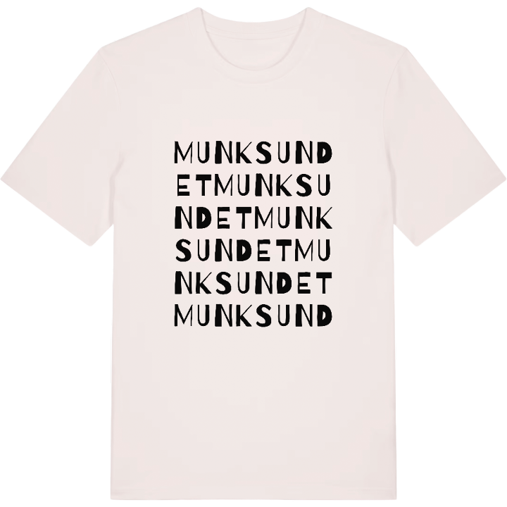 Munksundet ordlek t-shirt – t-shirt från PinShirt