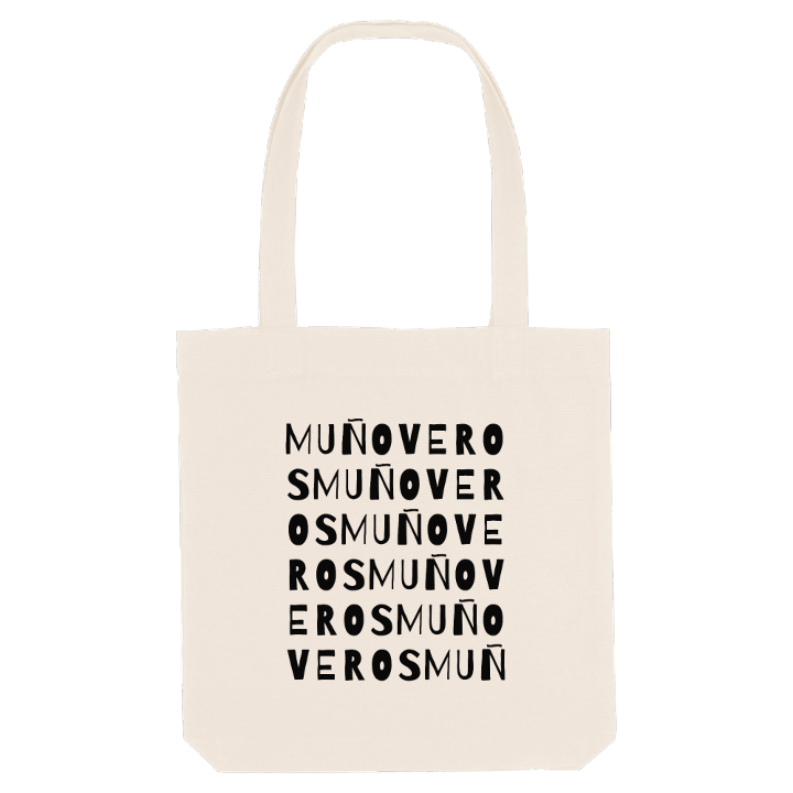Muñoveros ordlek tygkasse – tygkasse från PinShirt