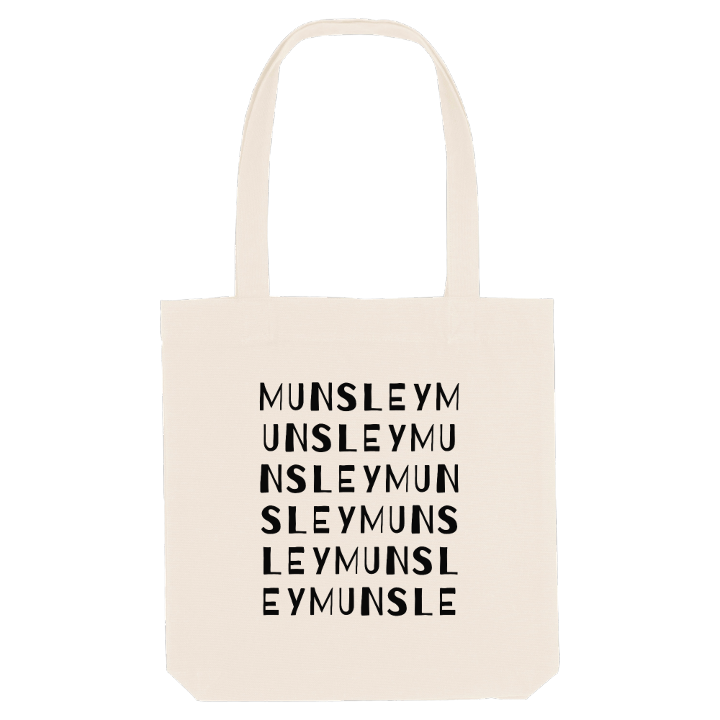 Munsley ordlek tygkasse – tygkasse från PinShirt