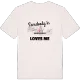 Någon i Murbergstaden älskar mig t-shirt