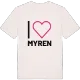 Jag älskar Myren t-shirt stort tryck