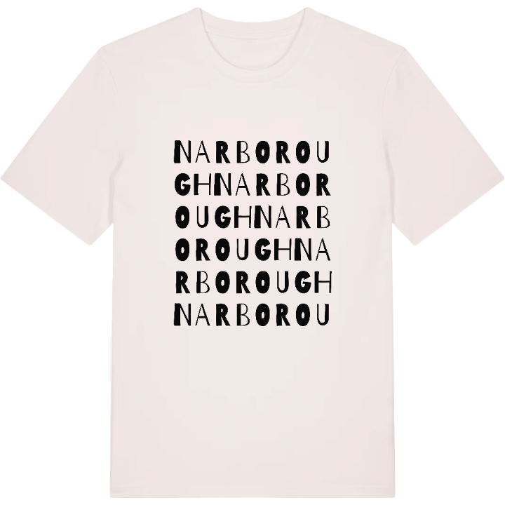 Narborough ordlek t-shirt – t-shirt från PinShirt