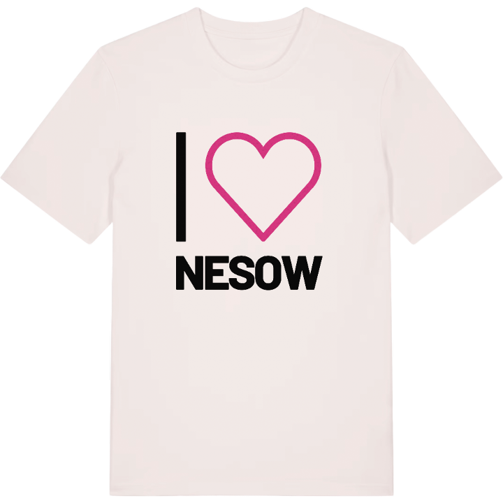 Jag älskar Nesow t-shirt stort tryck – t-shirt från PinShirt