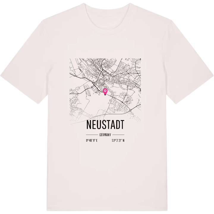 Neustadt karta t-shirt – t-shirt från PinShirt
