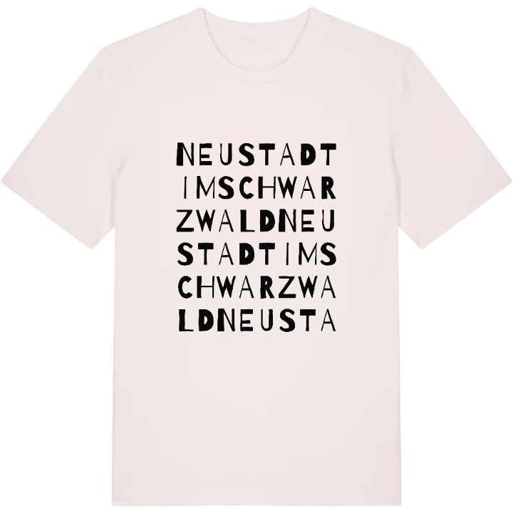 Neustadt im Schwarzwald ordlek t-shirt – t-shirt från PinShirt