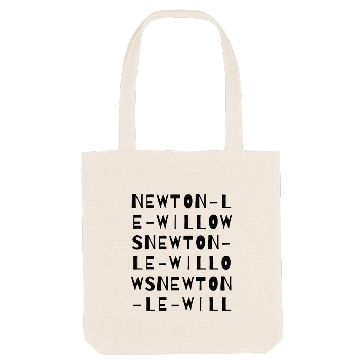 Newton-le-Willows ordlek tygkasse – tygkasse från PinShirt