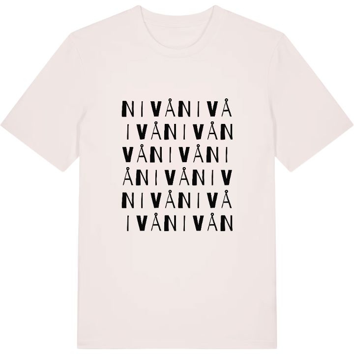 Nivå ordlek t-shirt – t-shirt från PinShirt