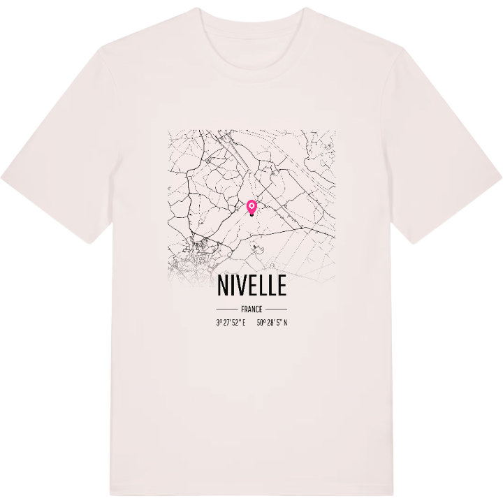Nivelle karta t-shirt – t-shirt från PinShirt