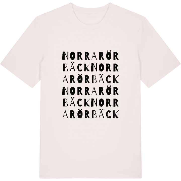Norra Rörbäck ordlek t-shirt – t-shirt från PinShirt