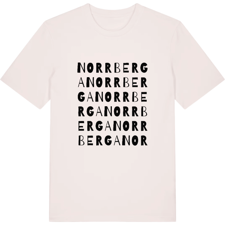 Norrberga ordlek t-shirt – t-shirt från PinShirt