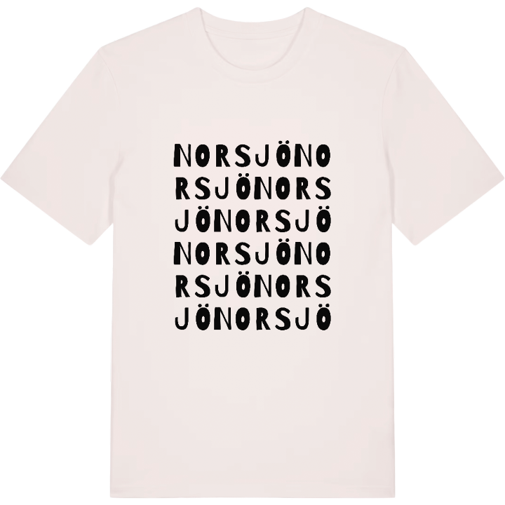Norsjö ordlek t-shirt – t-shirt från PinShirt