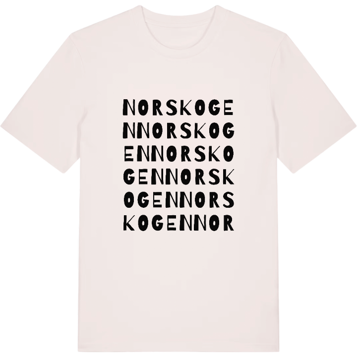 Norskogen ordlek t-shirt – t-shirt från PinShirt