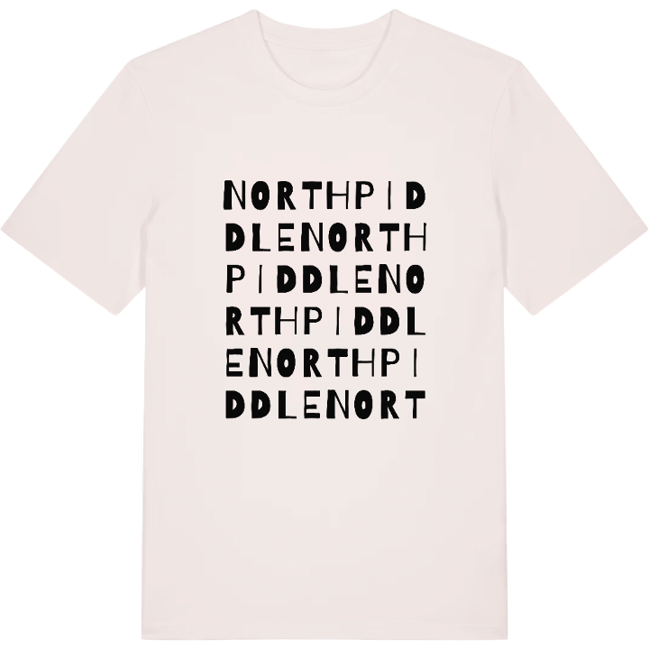 North Piddle ordlek t-shirt – t-shirt från PinShirt