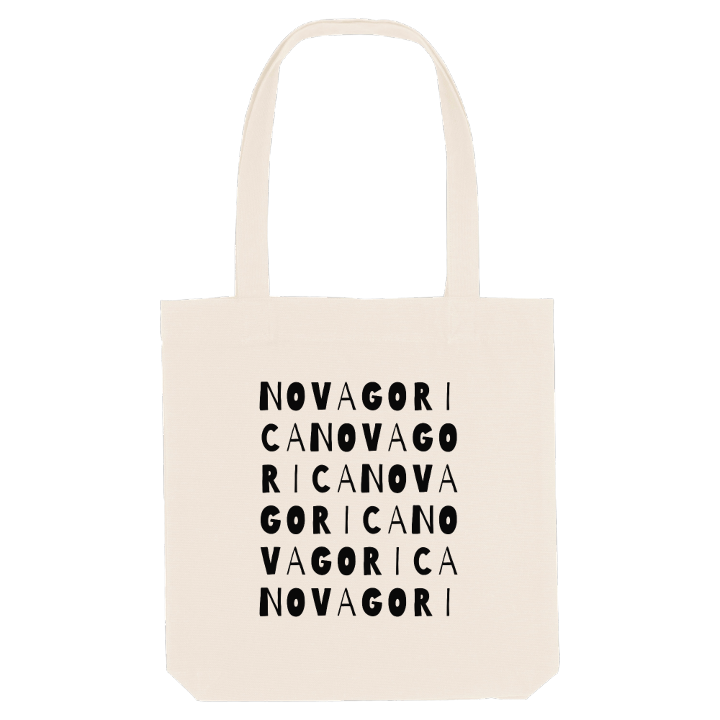 Nova Gorica ordlek tygkasse – tygkasse från PinShirt