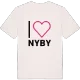 Jag älskar Nyby t-shirt stort tryck
