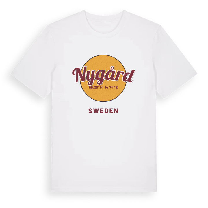 Nygård cirkel t-shirt – t-shirt från PinShirt