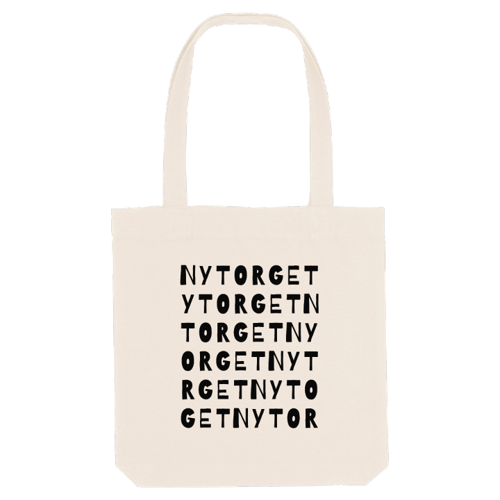 Nytorget ordlek tygkasse – tygkasse från PinShirt