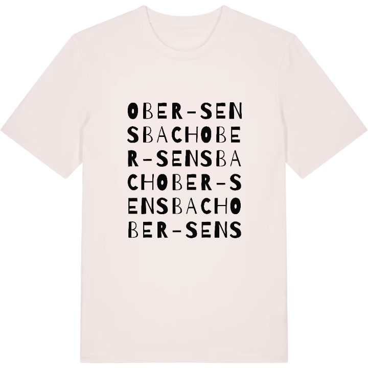 Ober-Sensbach ordlek t-shirt – t-shirt från PinShirt