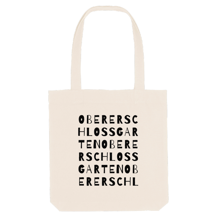 Oberer Schlossgarten ordlek tygkasse – tygkasse från PinShirt