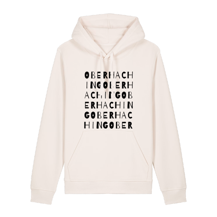 Oberhaching ordlek hoodie – hoodie från PinShirt