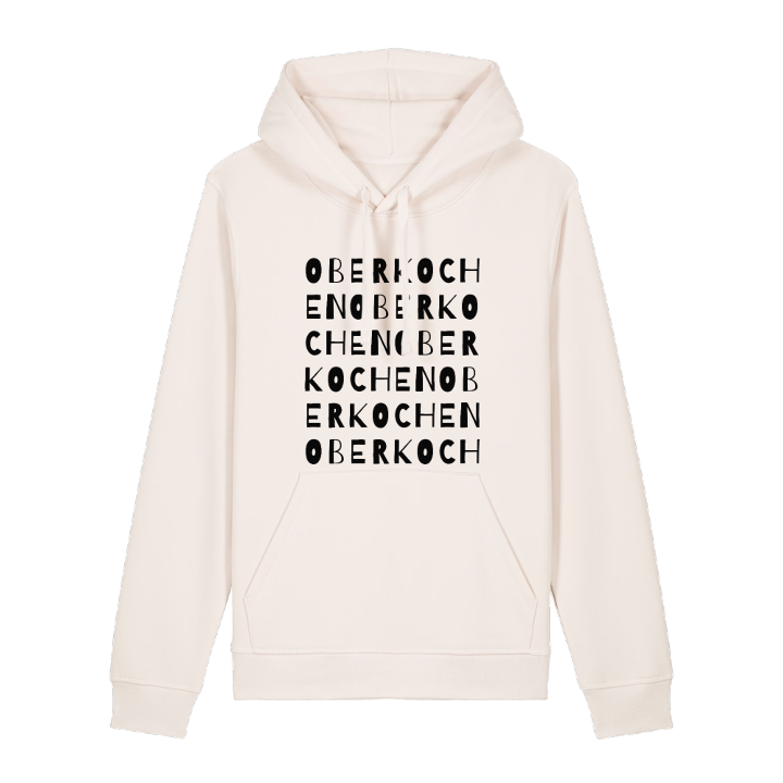 Oberkochen ordlek hoodie – hoodie från PinShirt