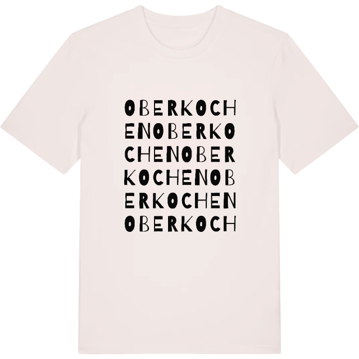 Oberkochen ordlek t-shirt – t-shirt från PinShirt