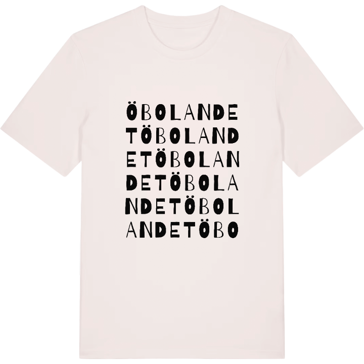 Öbolandet ordlek t-shirt – t-shirt från PinShirt