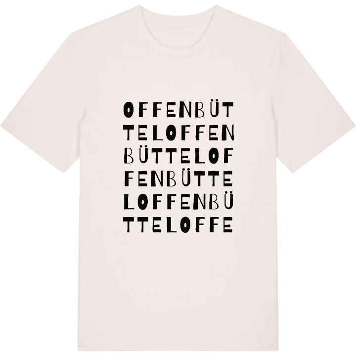 Offenbüttel ordlek t-shirt – t-shirt från PinShirt