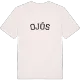 Ojós böjd t-shirt