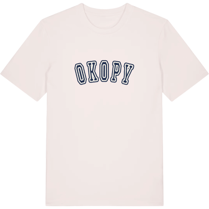 Okopy college t-shirt – t-shirt från PinShirt