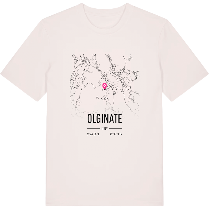 Olginate karta t-shirt – t-shirt från PinShirt