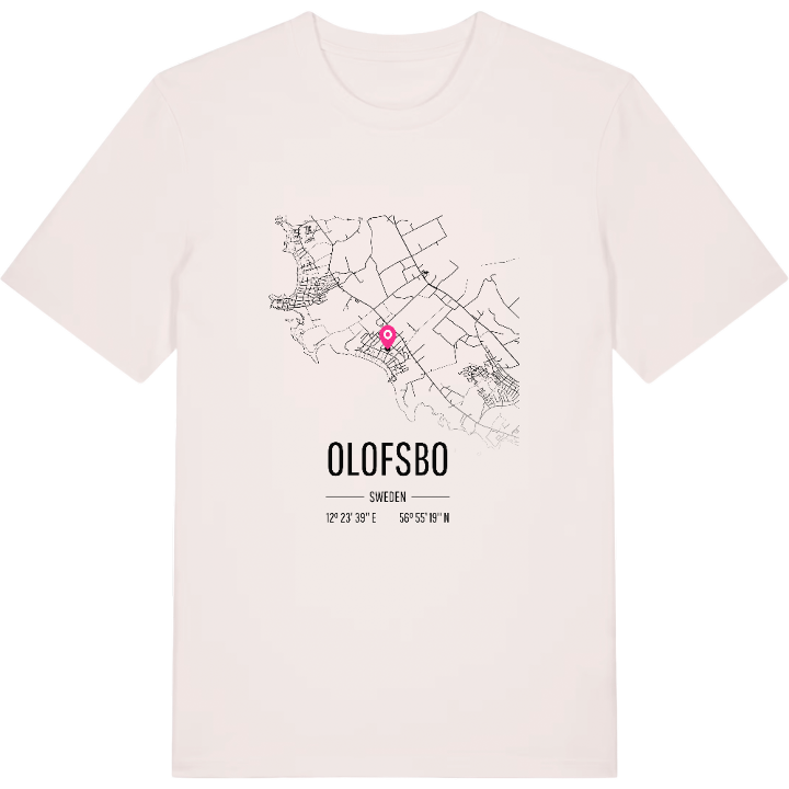 Olofsbo karta t-shirt – t-shirt från PinShirt