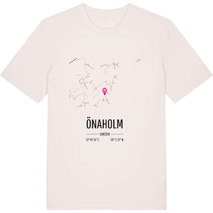 Önaholm karta t-shirt – t-shirt från PinShirt